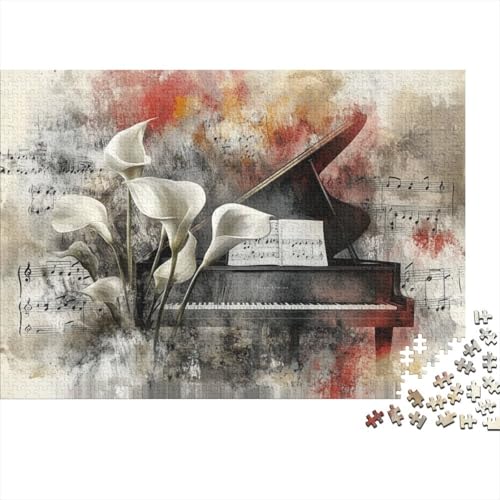 Puzzles Für Erwachsene 300 Teile Piano 300-teilige Puzzles, Herausfordernde Puzzles Für Erwachsene 300pcs (40x28cm) von KHHKJBVCE