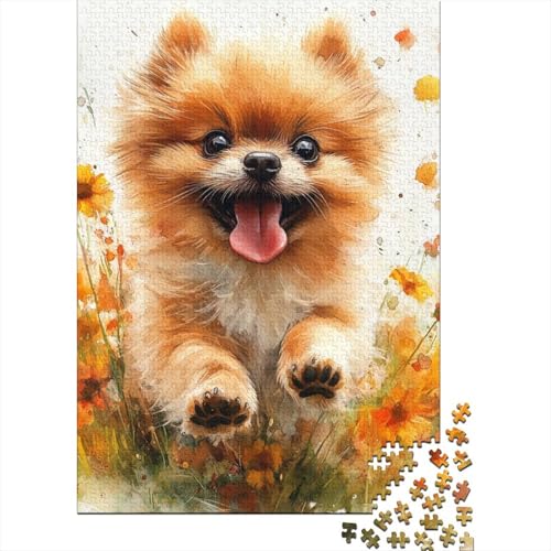 Puzzles Für Erwachsene 500 Cute Puppy Puzzle 500 Teile Lernspiele Für Erwachsene 500pcs (52x38cm) von KHHKJBVCE