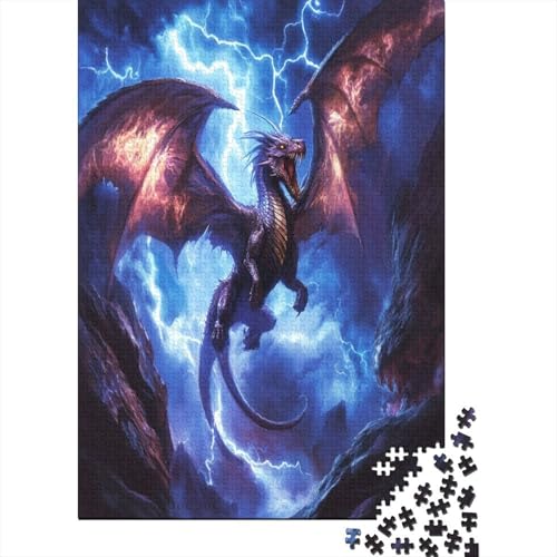 Puzzles Für Erwachsene 500 Puzzles Dragon 500-teilige Puzzles Für Erwachsene 500pcs (52x38cm) von KHHKJBVCE