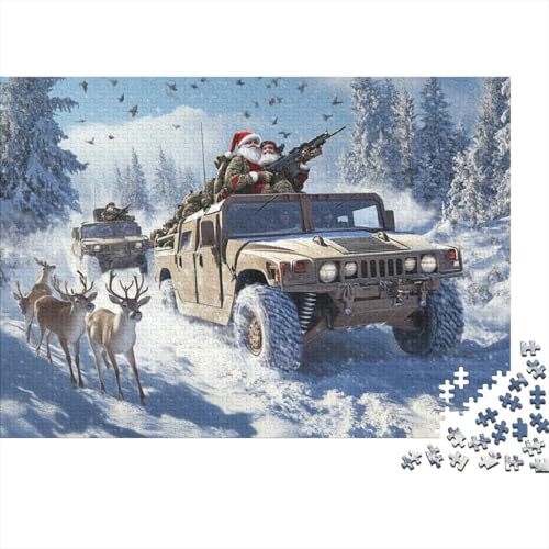 Puzzles Für Erwachsene 500 Teile Father Christmas 500-teiliges Puzzle Für Erwachsene, Lernspiele 500pcs (52x38cm) von KHHKJBVCE