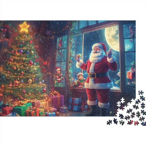 Puzzles Für Erwachsene 500 Teile Father Christmas Puzzles 500 Teile Impossible Puzzle 500pcs (52x38cm) von KHHKJBVCE