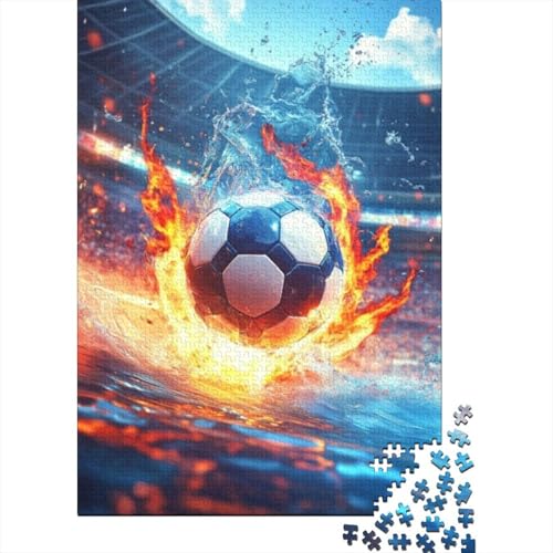 Puzzles Für Erwachsene 500 Teile Football Puzzle 500 Teile Impossible Puzzle 500pcs (52x38cm) von KHHKJBVCE