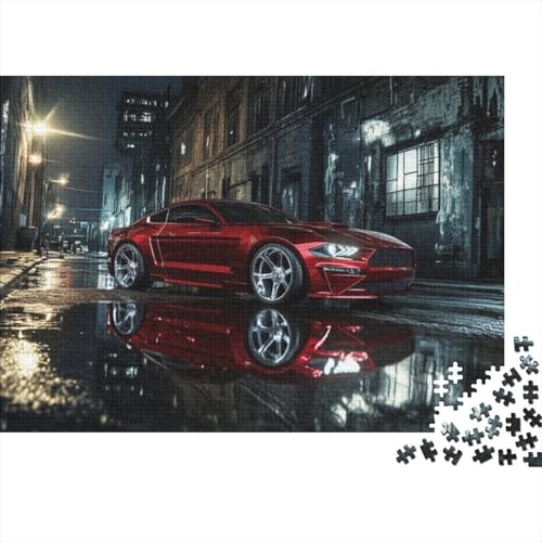 Puzzles Für Erwachsene 500 Teile Retro Sports Car 500-teiliges Puzzle. Anspruchsvolles Spiel 500pcs (52x38cm) von KHHKJBVCE