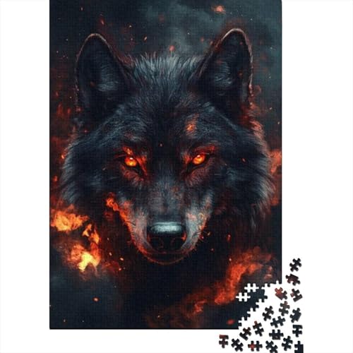 Puzzles Für Erwachsene 500 Teile Wolf (5) Puzzle 500 Teile Komplexe Puzzles Für Erwachsene 500pcs (52x38cm) von KHHKJBVCE