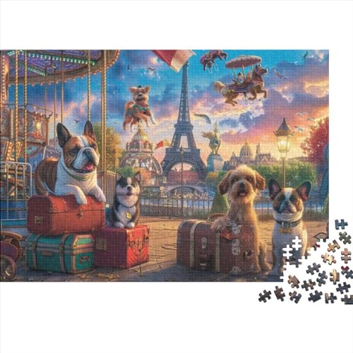 Romantic Paris (8) Puzzle Für Erwachsene, 300 Teile, Puzzle, 300 Teile, Impossible Puzzle, 300 Teile, Spielzeug Und Spiele 300pcs (40x28cm) von KHHKJBVCE