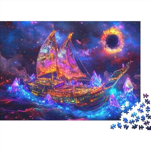 Sailboat 300-teilige Puzzles Für Erwachsene 300-teilige Puzzles Einzigartige Heimdekoration Und Geschenke 300-teilige Puzzles Spielzeug Und Spiele 300pcs (40x28cm) von KHHKJBVCE