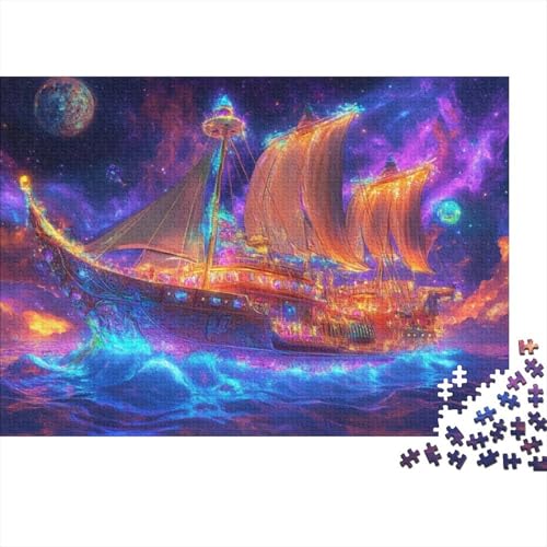 Sailboat 500-teilige Puzzles Für Erwachsene Puzzles 500 Teile Einzigartige Heimdekoration Und Geschenke 500 Puzzles Für Erwachsene Spielzeug Und Spiele 500pcs (52x38cm) von KHHKJBVCE