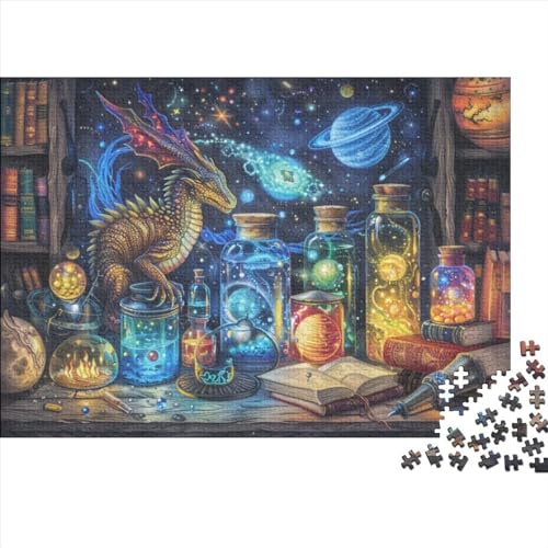 Specimens and Planets 300-teiliges Holzpuzzle, Kunstpuzzle, 300-teiliges Puzzle, 300-teiliges Puzzle. Anspruchsvolles Puzzle. Geeignet Für Kinder Ab 12 Jahren 300pcs (40x28cm) von KHHKJBVCE