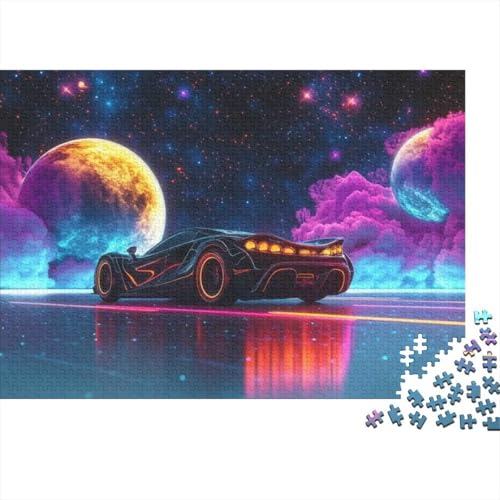 Sports Car 300-teilige Puzzles Für Erwachsene 300-teilige Puzzles Zum Stressabbau 300-teilige Puzzles Spielzeug Und Spiele 300pcs (40x28cm) von KHHKJBVCE