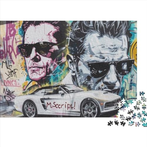 Sports Car Gentleman (15) Puzzle Für Erwachsene 1000 Teile Puzzle 1000 Teile Lernspiele Für Erwachsene 1000 Puzzles Für Erwachsene Spielzeug Und Spiele 1000pcs (75x50cm) von KHHKJBVCE