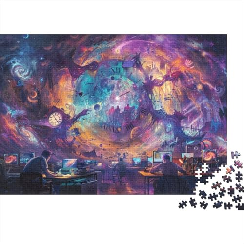 Surreal Art (4) Puzzle Mit 500 Teilen Für Erwachsene. Puzzle Mit 500 Teilen. Lernspiele Für Erwachsene. Puzzle Mit 500 Teilen Für Erwachsene Und Kinder Ab 12 Jahren 500pcs (52x38cm) von KHHKJBVCE