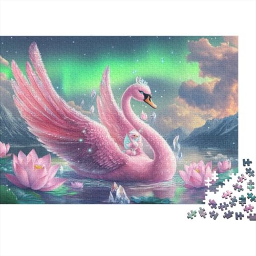 Swan 300 Teile Puzzles Für Erwachsene Puzzles 300 Teile Familienpuzzle Spielzeug 300 Teile Puzzles Für Erwachsene Spielzeug Und Spiele 300pcs (40x28cm) von KHHKJBVCE