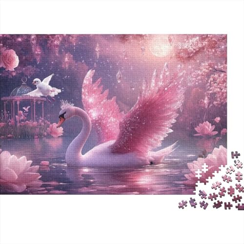 Swan 300-teilige Puzzles Für Erwachsene. 300-teilige Puzzles. Anspruchsvolle Puzzles Für Erwachsene. 300-teilige Puzzles Für Erwachsene. Für Erwachsene Und Kinder Ab 12 Jahren 300pcs (40x28cm) von KHHKJBVCE