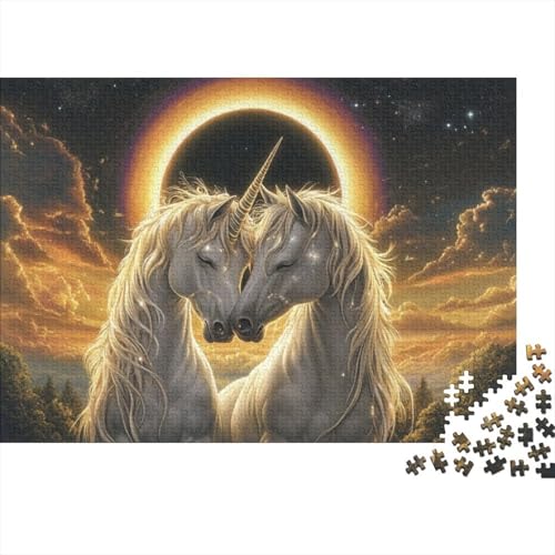 Unicorn 500-teilige Puzzles Für Erwachsene Puzzles 500 Teile Heimdekorationspuzzle500 Puzzles Für Erwachsene Spielzeug Und Spiele 500pcs (52x38cm) von KHHKJBVCE