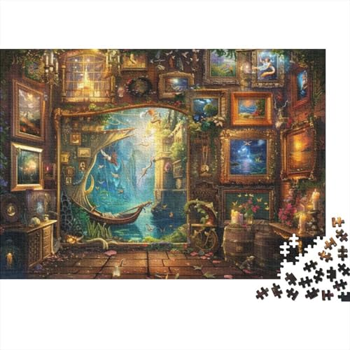 Vibrant Gallery (9) Puzzle Für Erwachsene, 1000 Teile, Puzzle, 1000 Teile, Stressabbauende Puzzles, 1000 Teile, Puzzle Für Erwachsene Und Kinder Ab 12 Jahren 1000pcs (75x50cm) von KHHKJBVCE