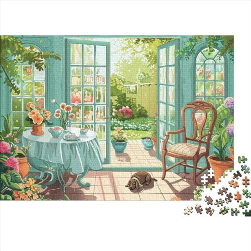 KHHKJBVCE Warm Tea Room Scene 1000-teiliges Puzzle für Erwachsene, 1000 Teile, 75x50 cm, 1 Stück, Experten-Level, Karton, Jigsaw, Scenic, Puzzle, 1 Set, 1000 Teile, 1 Box KHHKJBVCE Warm Tea Room Scene 1000-teiliges Puzzle für Erwachsene, 1000 Teile, 75x50 cm, 1 Stück, Experten-Level, Karton, Jigsaw, Scenic, Puzzle, 1 Set, 1000 Teile, 1 Box von KHHKJBVCE