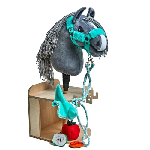 KHT ARIA SHOP | Hobby Horse Pferdestall/Ständer für EIN Steckenpferd | Hobby-Pferde Zubehör (Lieferumfang ohne Pferd) von KHT ARIA SHOP