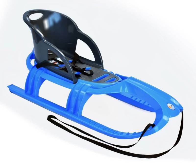 Schlitten Snow Tiger Comfort iceblue - Rodel, Schneefahrzeug von KHW