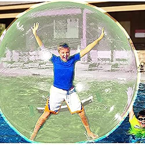 Bubble-Ball-Spielzeug, Aufblasbarer Wasserball, Aufblasbarer Wasserball Aus Weichem Gummi für Erwachsene und Kinder, Lustige Sommer-Strand-Garten-Outdoor-Spielparty von KICHI