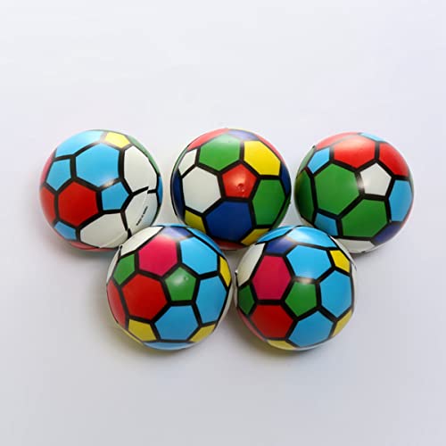 KICHI 12Pcs Stressabbau-Ball-Übungs-Weicher Elastischer Stressabbau-Ball-Kind-Kleiner Ball-Spielzeug-Erwachsen-Massage-Spielzeug von KICHI