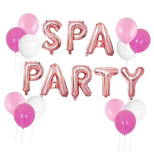 KICHOUSE 1 Satz 20 Stk Spa-Ballon Make-up-Party-Dekoration Hochzeitsballons Motto-Party-Ballon ballon dekoration set balloon decoration set dekorativer Luftballon Partyzubehör Emulsion von KICHOUSE