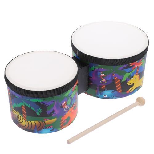 KICHOUSE 1 Satz Handtrommeln Instrumentenzubehör Percussion-zubehör Bongos Pädagogische Trommel Musikinstrumente Für Erwachsene Schlaginstrumente Für Erwachsene Handschlaginstrumente Holz von KICHOUSE