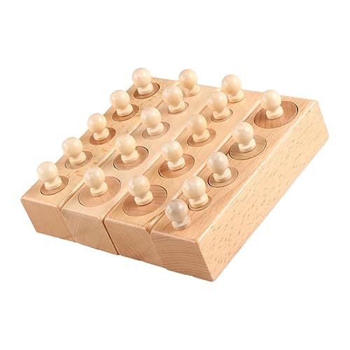 KICHOUSE 1 Satz Lehrmittel interaktives kinderspielzeug brettspiele familienspiele Virtu brettspiel Toys Frühpädagogisches sinnvolles hölzern Khaki von KICHOUSE