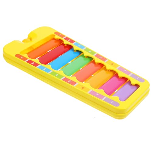 KICHOUSE Musikalisches Xylophon für Kinder Handklopf Instrument aus Holz Frühpädagogisches Lernspielzeug 8 Töne Tragbar und Bruchfest für Musikunterricht KICHOUSE Musikalisches Xylophon für Kinder Handklopf Instrument aus Holz Frühpädagogisches Lernspielzeug 8 Töne Tragbar und Bruchfest für Musikunterricht von KICHOUSE