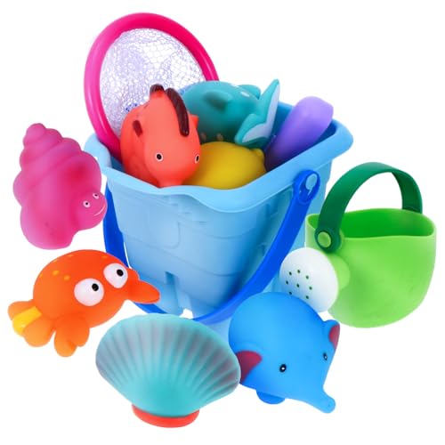 KICHOUSE 1 Satz Sandspielzeug Set für Teiliges Sommer Strandspielzeug mit Eimer Förmchen und Schaufel für Strand Park und Garten Fördert die Kreativität und Motorik der Kleinen KICHOUSE 1 Satz Sandspielzeug Set für Teiliges Sommer Strandspielzeug mit Eimer Förmchen und Schaufel für Strand Park und Garten Fördert die Kreativität und Motorik der Kleinen von KICHOUSE