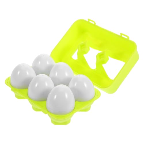 KICHOUSE 1 Set Eierspielzeug Für Kleinkinder Passende Eier Lernspielzeug Sensorisches Spielzeug Farbform Sortierspielzeug Für Kinder Jungen Mädchen Für Osterkörbe von KICHOUSE