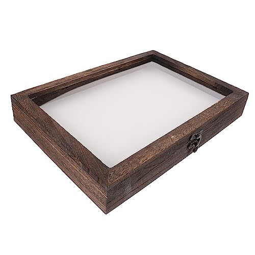 KICHOUSE 1 Set Holz Präsentationsbox Für Schmetterlinge Inklusive Matte Ideal Für Insektenpräparate Dekorative Vitrine Für Sammlungen Und Ausstellungen Stabil Und Ansprechend Gestaltet von KICHOUSE