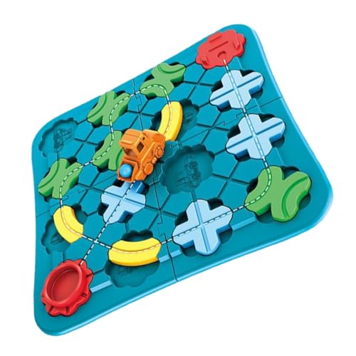 KICHOUSE 1 Set Kinder Track Puzzle Kleinkind Autospielzeug Puzzles Kinderspielzeug Kleinkind Spielzeug Autos Track Puzzle Track Spielzeug Car Tracks Für Kleinkinder Car Tracks Für von KICHOUSE