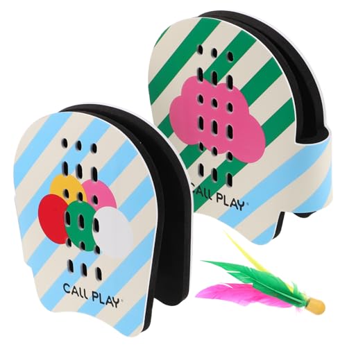 KICHOUSE 1 Set Pickleball Paddel Set Für Drinnen Und Draußen Leichte Kohlefaserschläger Mit Pickleball Bällen Ideal Für Familienspaß Und Training von KICHOUSE