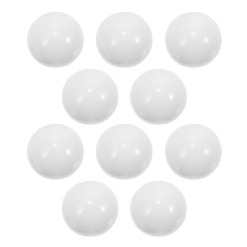KICHOUSE 10 Roulette-Ersatzkugeln: Roulette-Ausrüstungszubehör – 14 mm Mini-Kugeln aus Acryl für Tischspielräder, sanftes Rollen und weißes Finish KICHOUSE 10 Roulette-Ersatzkugeln: Roulette-Ausrüstungszubehör – 14 mm Mini-Kugeln aus Acryl für Tischspielräder, sanftes Rollen und weißes Finish von KICHOUSE