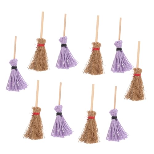 KICHOUSE 10 Stück Teiliges Miniatur Puppenhaus Putzset Realistischer Kleiner Besen mit Strohgeflecht und Mop Naturgetreues Puppenhaus Zubehör für DIY Micro Landschaft Dekoration KICHOUSE 10 Stück Teiliges Miniatur Puppenhaus Putzset Realistischer Kleiner Besen mit Strohgeflecht und Mop Naturgetreues Puppenhaus Zubehör für DIY Micro Landschaft Dekoration von KICHOUSE