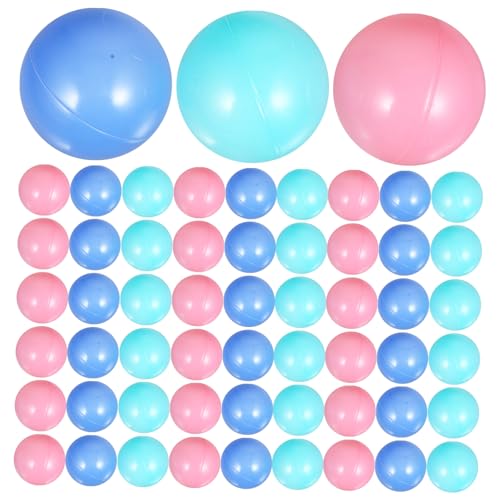 KICHOUSE 100 Stück Bunte Ozeanbälle für Kinder Runde Bälle für Bällebäder Spielzelte und Pools Bruchsichere Spielzeuge für Drinnen und Draußen KICHOUSE 100 Stück Bunte Ozeanbälle für Kinder Runde Bälle für Bällebäder Spielzelte und Pools Bruchsichere Spielzeuge für Drinnen und Draußen von KICHOUSE
