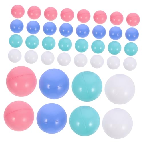 KICHOUSE 100st Macaron Ball Bälle Für Bällebäder Pool Bälle Bruchsichere Bälle Kinder Bauen Bälle EIN Ballgruben Bälle Bällebad Pitballs Spielen Requisiten Grubenbälle Plastik von KICHOUSE