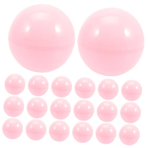 KICHOUSE 100st Ozeankugel Wellenkugel Bällebad Schwimmbad-spielbälle Lustiger Ozeanball Bruchsichere Bälle Grubenbälle Für Kinder Bälle Für Bällebäder Ballstoßbälle Babybälle Rosa Plastik von KICHOUSE