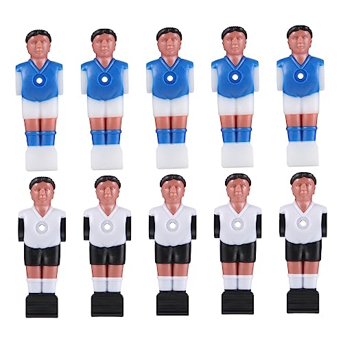 KICHOUSE Tischfußball-Spieler-Spielzeug 10-teiliges Fußball-Figuren-Set Glatt Keine Grate Für Jungen Und Mädchen KICHOUSE Tischfußball-Spieler-Spielzeug 10-teiliges Fußball-Figuren-Set Glatt Keine Grate Für Jungen Und Mädchen von KICHOUSE