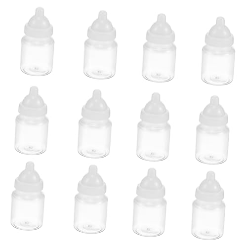 KICHOUSE 12 Stück Teiliges Transparente Candy Boxen in Babyflaschen Form Kreative Party Deko für Shower und Geburtstagsfeiern Wiederverwendbare Süßigkeitenbehälter mit Glatter Oberfläche KICHOUSE 12 Stück Teiliges Transparente Candy Boxen in Babyflaschen Form Kreative Party Deko für Shower und Geburtstagsfeiern Wiederverwendbare Süßigkeitenbehälter mit Glatter Oberfläche von KICHOUSE