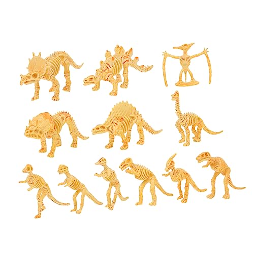 KICHOUSE 12pcs Imitation Dinosaurier Spielzeug Kinder Dinosaurier Kognitive Spielzeug von KICHOUSE