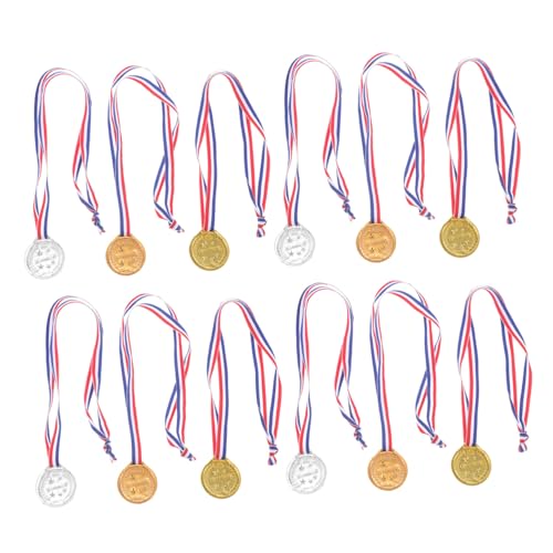 KICHOUSE 12st Medaillen Spielzeug Für Kinder Leere Medaille Gefälschte Medaille Fußballmedaillen Für Kinder Medaillen Für Auszeichnungen Fußball-medaillen Fußball Medaillen Plastik von KICHOUSE