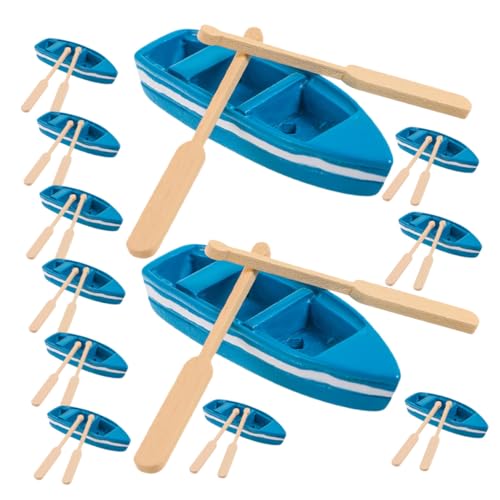 KICHOUSE 15 Sätze Miniatur Ruderboot aus Holz Stabiles Miniaturboot für DIY Feengarten Puppenhaus Deko Handgefertigtes Segelboot Modell für kreative Gartengestaltung KICHOUSE 15 Sätze Miniatur Ruderboot aus Holz Stabiles Miniaturboot für DIY Feengarten Puppenhaus Deko Handgefertigtes Segelboot Modell für kreative Gartengestaltung von KICHOUSE