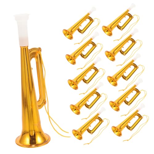 KICHOUSE 15 Stück Teiliges Trompeten Kunststoff Lauter Robustes Musikspielzeug für Party Stimmungsfördernd Kompakt Leicht Tragbar KICHOUSE 15 Stück Teiliges Trompeten Kunststoff Lauter Robustes Musikspielzeug für Party Stimmungsfördernd Kompakt Leicht Tragbar von KICHOUSE