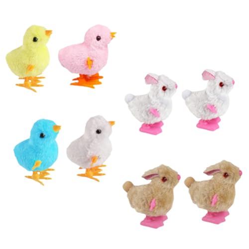 KICHOUSE 1satz Aufziehspielzeug Teilig Wind-up Tierchen Form Von Hase Und Küken Für Partyspielzeug Fördert Spaß Und Kreativität KICHOUSE 1satz Aufziehspielzeug Teilig Wind-up Tierchen Form Von Hase Und Küken Für Partyspielzeug Fördert Spaß Und Kreativität von KICHOUSE