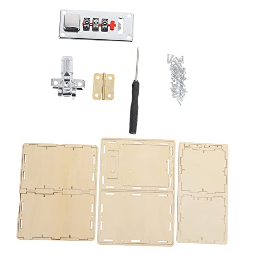 KICHOUSE Holz Puzzle Mechanische Schatzbox Satz für Kinder Selbstgemacht Lernspielzeug Sturzsicher Holzmaterial Fördert Logisches und Praktische Fähigkeiten Kreatives Basteln KICHOUSE Holz Puzzle Mechanische Schatzbox Satz für Kinder Selbstgemacht Lernspielzeug Sturzsicher Holzmaterial Fördert Logisches und Praktische Fähigkeiten Kreatives Basteln von KICHOUSE