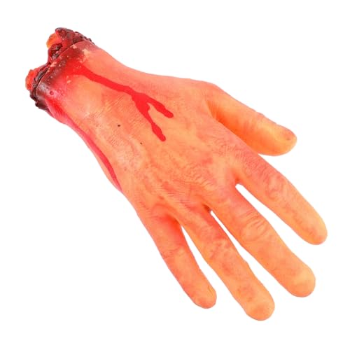 KICHOUSE 1Stk Halloween-Requisiten Halloween Horror Halloween grusel Halloween-Gruseldekoration Werkzeug Halloween-Trick-Tools heilige Trickrequisiten Hand Partybedarf Lieferungen Vinyl von KICHOUSE