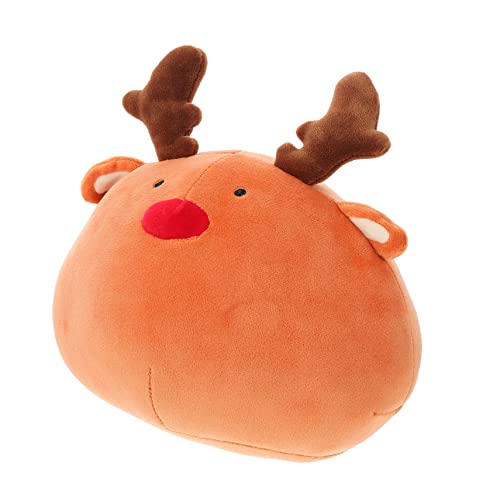 KICHOUSE 1stk Weihnachtselch Weihnachtsplüschtier Kuscheltier Weihnachtsspielzeug Für Kinder Weihnachten Plüschtiere Gefüllte Weihnachtsspielzeuge Gefüllte Weihnachtsmann-Puppe Brown von KICHOUSE