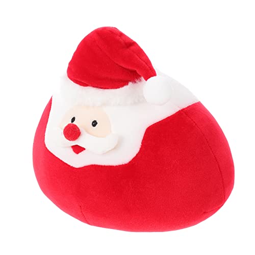 KICHOUSE 1stk Weihnachtskissen Themberchaud-plüsch Rentier Plüsch Süßes Kuscheltier Weihnachtsmann Puppe Spielzeug Weihnachtliche Plüschverzierungen Plüschfigur Spielzeug Plüschtier Rot von KICHOUSE