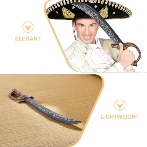 KICHOUSE 2 Piratenschwerter: Leichtes und einfach zu tragendes Spielzeug – -Requisite für Rollenspiele, Halloween-Kostüme und Partyzubehör KICHOUSE 2 Piratenschwerter: Leichtes und einfach zu tragendes Spielzeug – -Requisite für Rollenspiele, Halloween-Kostüme und Partyzubehör von KICHOUSE